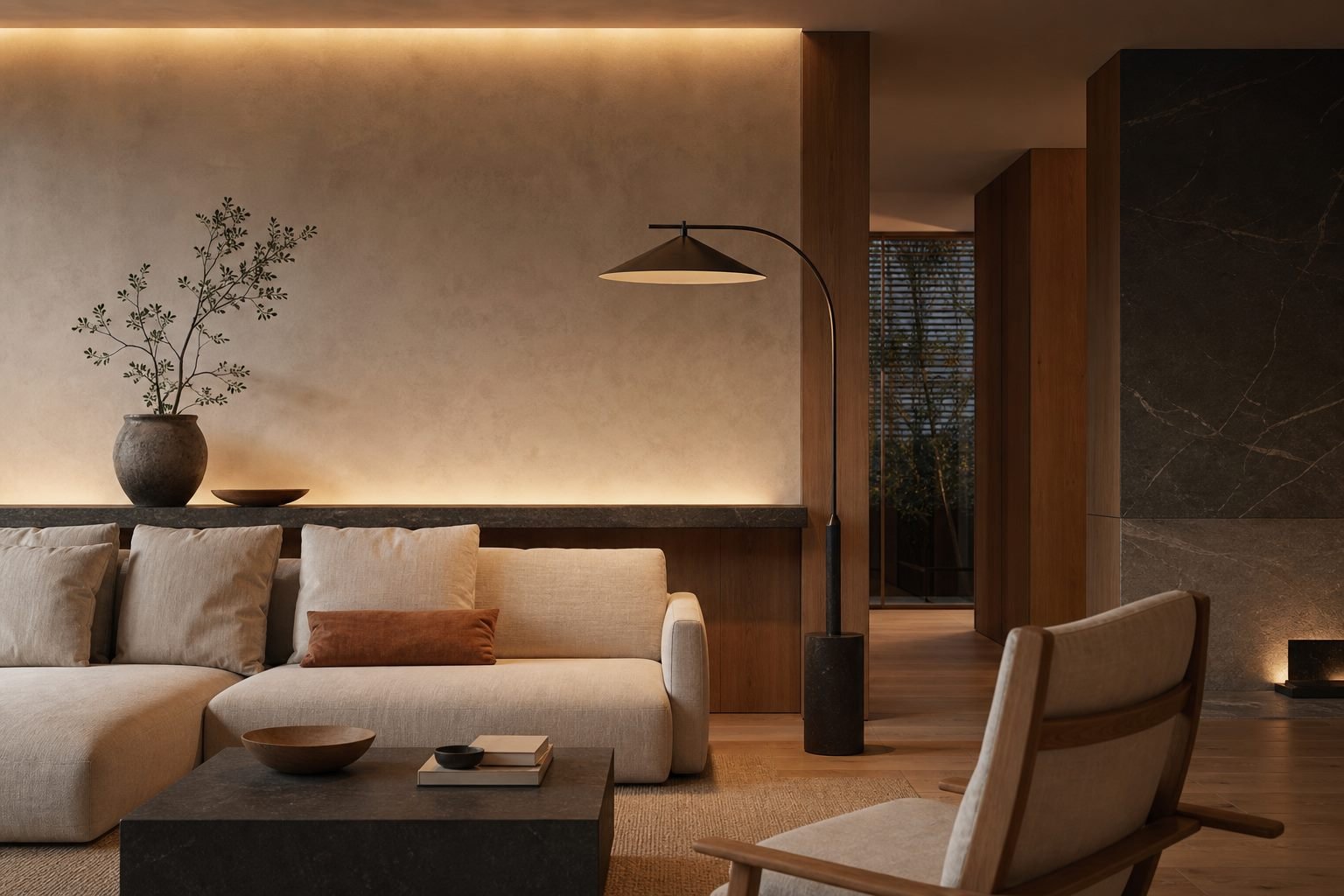 Living room lighting